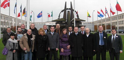 Visit of South Caucasus countries’ public opinion formers to NATO Headquarter 