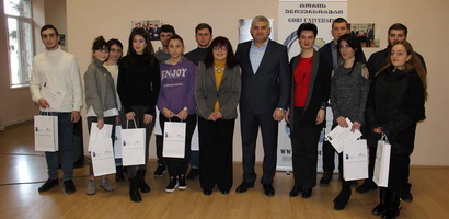 Project: NATO Success Story - Awarding ceremony of the most active students of the Project at Gori State Study University