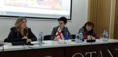 Discussion with Dessislava Ivanoba, Ambassador of Republic of Bulgaria to Georgia and Arina Tavakarashvili Georgian expert, Lecturer of Sulkhan Saba University